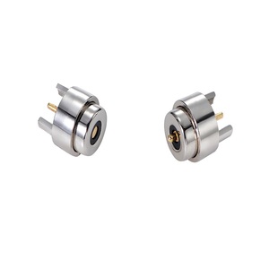 Mini taille 4.0mm de diamètre <span class=keywords><strong>connecteur</strong></span> à broche Pogo de forme circulaire accouplement de <span class=keywords><strong>courant</strong></span> 2a câble Usb Charge <span class=keywords><strong>connecteur</strong></span> magnétique puissant - Product Image 1