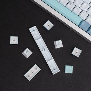 Teclas Personalizadas Fabricante <span class=keywords><strong>Shoko</strong></span> Idioma ABS/PBT Teclas de Doble Huelga Diseño ISO/ANSI Perfil de Cereza - Product Image 5