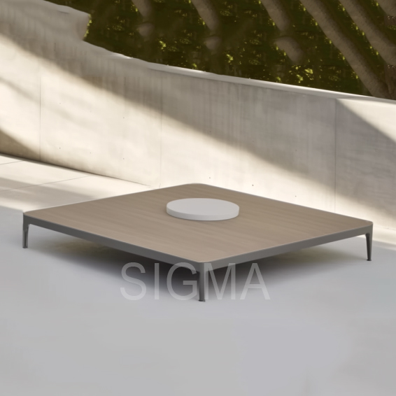 Outdoor Luxury Outdoor Furniture  Patio Furniture Square Coffee Table