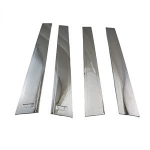 4 Uds ABS cromado PILAR CUBIERTA <span class=keywords><strong>accesorios</strong></span> de coche cubierta de pilar de puerta <span class=keywords><strong>para</strong></span> <span class=keywords><strong>Toyota</strong></span> <span class=keywords><strong>Corolla</strong></span> <span class=keywords><strong>2001</strong></span> AE120 - Product Image 1