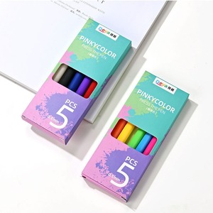 Pinkycolor Gel <b>Pens</b> 0.5mm 5 Pcs Press The <b>Pen</b> Set For Training And Team Building - Product Image 1