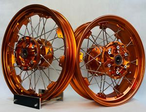 Moyeu de roue à rayons sans chambre à air, moyeu de roue forgé monobloc adapté à la modification du moyeu de roue KTM1290S, moyeu de roue en alliage d'aluminium forgé - Product Image 2