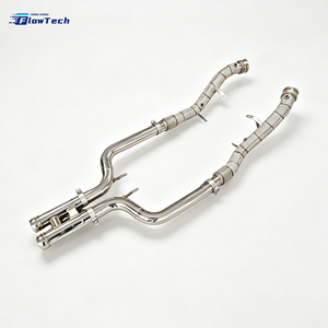 Collecteur d'échappement sport haute performance pour Mercedes-Benz S600 S65 AMG W222 M279 6.0L V12 Biturbo en acier 304 – Amélioration de l'échappement de course - Product Image 4