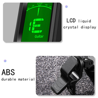 Accordeur de Guitare Chromatique Numérique LCD OEM à Pince, Livraison Rapide, Vente Chaude, pour Guitare Acoustique, Basse, Ukulélé - Fournisseur E-commerce