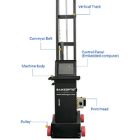 Impresora de pared plegable con cabezales de impresión duales TX800 Máquina de pintura de pared vertical automática de alta resolución para interiores y exteriores