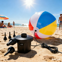 Nouveau 2025 Souffleur d'air portable à gonflage rapide pour piscine, injecteur, mini pompe de gonflage pour coussin, pompe de camping, purificateur d'air de voiture