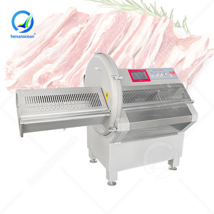 OCEAN Machine de découpe de tranches de fromage automatique industrielle Trancheuse de poulet <span class=keywords><strong>cru</strong></span> à viande congelée commerciale Vente de machine - Product Image 1