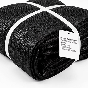 Voile d'ombrage professionnelle noire haute densité traitée anti-UV, taux d'ombrage 30%-95%, pour cultures agricoles en extérieur - Product Image 4