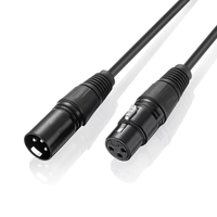 Câble XLR 3 broches de haute qualité en gros, mâle vers femelle, pour microphone