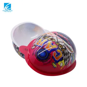 Customized Food Cartoon Kinder Joy Pack Surprise PVC Egg Plastic Blister PVC Thermoforming Egg Package Shell