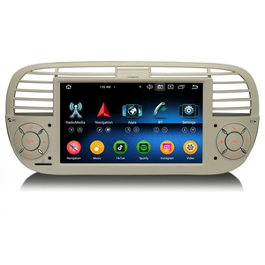 EU erisin phổ biến es6550fw Android 14.0 IPS DSP SWC <span class=keywords><strong>GPS</strong></span> xe hệ thống định vị cho Fiat 500/500C/500S Carplay tự động Stereo - Product Image 1