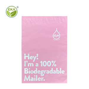 Bolsa de Mylar personalizable, <span class=keywords><strong>100</strong></span>% biodegradable, embalaje de correo, ropa, bolsa de pla - Product Image 2
