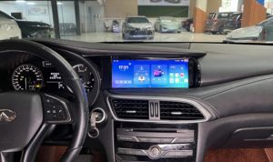 สำหรับ Infiniti Q30/QX30 ปี 2015-2018 เครื่องเล่นติดรถยนต์ระบบ Android หน้าจอสัมผัสขนาด 10.25 นิ้ว พร้อม GPS ทีวี USB CarPlay Android Auto สำหรับติดตั้งบนแผงหน้าปัด - Product Image 2
