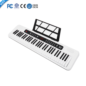 Chất lượng cao ánh sáng 61 key âm nhạc kỹ thuật số dụng cụ điện tử <span class=keywords><strong>midi</strong></span> bàn phím cho doanh số bán hàng - Product Image 4