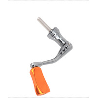 FISHGANG – moulinet de pêche à bascule CNC en métal, bricolage, modification, poignée, bouton, accessoires de pêche
