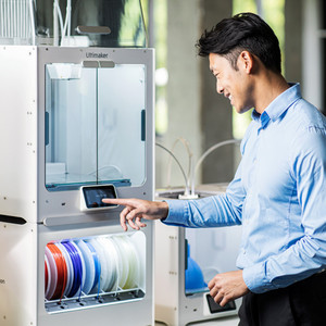 Imprimante 3D S5 nouvelle génération, grand format, haute vitesse, double extrusion, nivellement automatique, impression FDM PLA multi-matériaux - Product Image 6