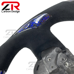 Volante de Fibra de Carbono Forjado para Land Rover Range Rover Sport <span class=keywords><strong>SE</strong></span> SVR HST Range Rover <span class=keywords><strong>Evoque</strong></span> S <span class=keywords><strong>SE</strong></span> HSE, Compatible con Calefacción - Product Image 2