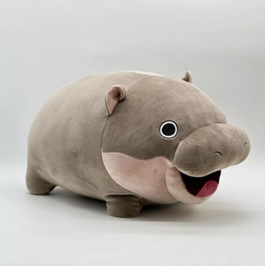 Vendita calda di animali personalizzati ippopotamo morbido peluche imbottito moo <span class=keywords><strong>deng</strong></span> - Product Image 6