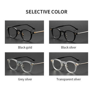 Gafas Ópticas <span class=keywords><strong>de</strong></span> Lujo <span class=keywords><strong>de</strong></span> la <span class=keywords><strong>Marca</strong></span> Harry Designer, Montura <span class=keywords><strong>de</strong></span> Acetato Transparente con Lentes Impresas, Accesorios <span class=keywords><strong>de</strong></span> <span class=keywords><strong>Ropa</strong></span> Premium para Hombre - Product Image 6