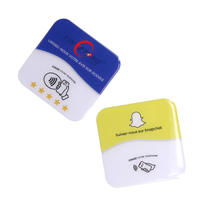 Carta NFC in PVC con Chip NFC 215 Pre-Programmata per Link Siti Web e Social Media - Product Image 3