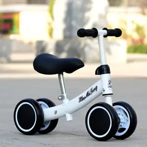 Bicicleta de equilibrio para niños, mini bicicleta de cuatro ruedas, coche de equilibrio para niños de 1 a 3 años, juguetes para bebés, 2021