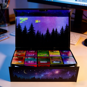 Último Modelo Personalizable, Caja <span class=keywords><strong>de</strong></span> Embalaje Vacía para Donuts FRYD 1G, Caja con Forma <span class=keywords><strong>de</strong></span> <span class=keywords><strong>Libro</strong></span> - Product Image 3