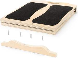 Fabbricazione all'ingrosso di <span class=keywords><strong>legno</strong></span> regolabile Stretch cuneo Slant Board polpaccio barella Slant inclinazione tavola per le ginocchia - Product Image 6