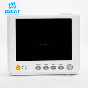 Moniteur <span class=keywords><strong>patient</strong></span> multiparamètre pour hôpital OSCAT VM9 Veterinary Equipment <span class=keywords><strong>ICU</strong></span> avec <span class=keywords><strong>ECG</strong></span>, SpO2, respiration et température du NIBP - Product Image 3