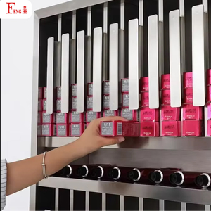 Armadietto in Acciaio Inox per Salone di Bellezza, Espositore per Tinture per Capelli, Scaffale per Conservazione - Product Image 5