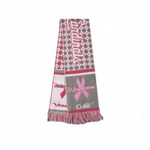 Ensemble bonnet et écharpe jacquard personnalisé 100% acrylique avec logo brodé, cadeau promotionnel religieux, sportif, unisexe, pour adultes, décontracté - Product Image 4