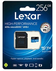 100% Precio al por mayor original en stock <span class=keywords><strong>Lexar</strong></span> Alto rendimiento 633x32GB 64GB 128GB 256GB Tarjeta de UHS-I MicroSDXC - Product Image 4