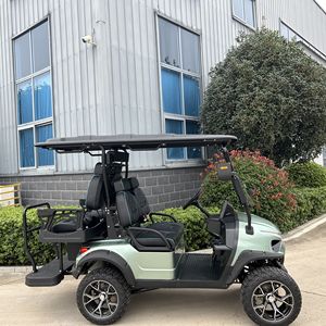 Chariot de <span class=keywords><strong>golf</strong></span> HUAXIN 4 roues motrices 6 places chariot de <span class=keywords><strong>golf</strong></span> électrique avec compteur <span class=keywords><strong>professionnel</strong></span> - Product Image 2