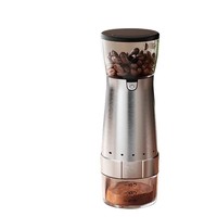 Moulin à café électrique portable, mini broyeur de grains, fonctionne sur batterie, pour les voyages et le camping