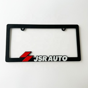 Marco <span class=keywords><strong>de</strong></span> Matrícula Personalizado <span class=keywords><strong>de</strong></span> Metal y Plástico ABS con Diseño en Relieve e Impresión UV, Logotipo en Relieve, Venta al Por Mayor - Product Image 5