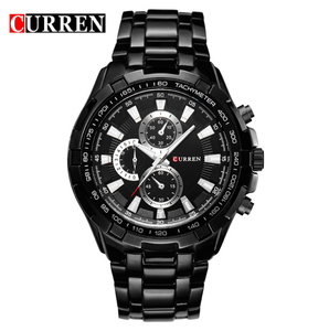 Curren 8023 Montre pour homme Montres-bracelets à quartz en acier inoxydable - Product Image 5