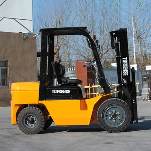 מלגזה דיזל למחסן 3 טון 3 מטר 4 מטר 5 מטר גובה הרמה מלגזת דיזל להעמסת מכולות צדדית לתעשייה חיצונית - Product Image 2