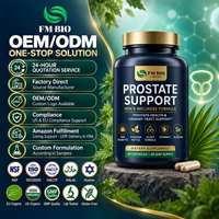 Capsules de soutien de la prostate OEM – Complément pour la santé de la prostate avec Palmier nain, Ortie et Stérols végétaux – Capsules de soutien de la prostate pour hommes