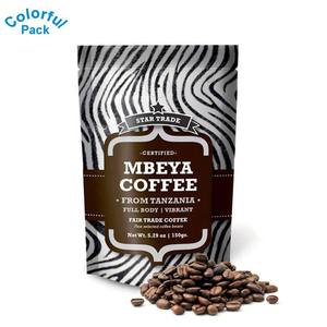 ถุงกาแฟขนาด40ไมครอน2lb ถุงอลูมิเนียมฟอยล์แบบตั้งได้พิมพ์ลายได้มีสีเปิดปิดได้น้ำหนัก300ก. 1กก. วัสดุโมโน - Product Image 4