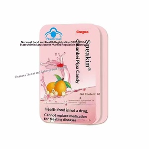 Bonbons multi-saveurs pour adultes au chèvrefeuille, Momordica Grosvenorii, Sangouchi, herbe de <span class=keywords><strong>corail</strong></span>, Chuanbei et myrtille, pour la voix et la gorge - Product Image 3