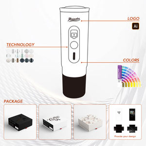 MEIMOKA Máquina de café espresso portátil de 20 bares, compatible con cápsulas y café molido, elaboración rápida, recargable y apto para viajes - Product Image 5