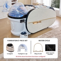 Lit de shampooing électrique de lit de station thermale de massage de haute qualité pour le massage complet de corps