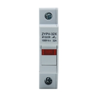 Porte-fusible en plastique à haute capacité de coupure solaire PV DC 1000V 32A Relais Fusible LED CHRMSHDG ZYPV-32X