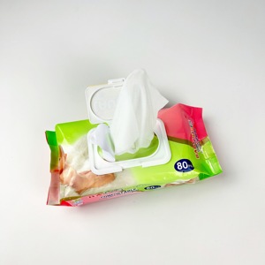 Échantillon gratuit <span class=keywords><strong>Prix</strong></span> d'usine Lingettes pour bébés Vente en gros Lingettes humides pour bébé douces et non tissées jetables OEM - Product Image 6