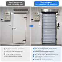 Puerta Rápida Automática Industrial con Certificación ISO 9001, de PVC Enrollable, con Sensor Anticolisión, para Almacenes, Logística y Cámaras Frigoríficas