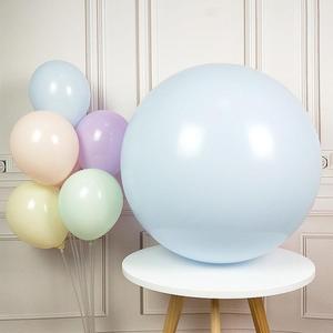36 pouces couleur bonbon Pastel Macaron Latex <span class=keywords><strong>ballon</strong></span> hélium géant grands ballons ronds en Latex mariage anniversaire fête déco - Product Image 4