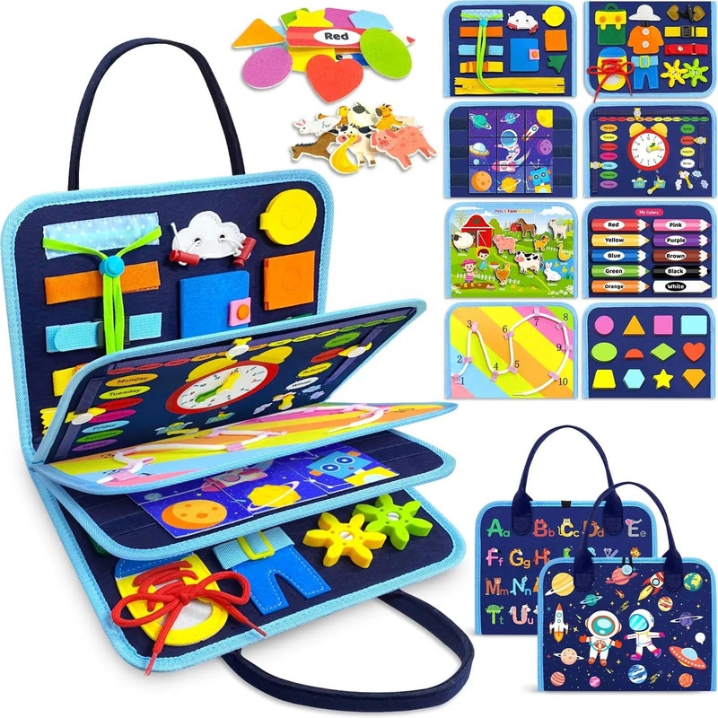 Farm Theme DIY Felt Educational Toys