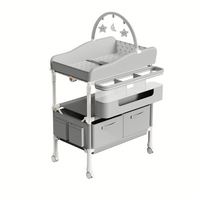 Table à langer portable multifonctionnelle pliable pour le bain et le lit de bébé