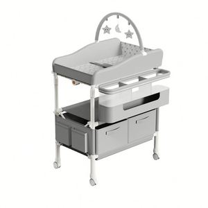 Cambiador de Pañales Portátil Multifuncional Plegable para Bebés, Cama de Baño y Mesa Táctil - Product Image 1