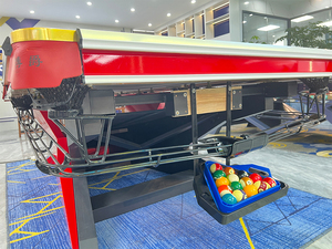 Bán Buôn Bida Bảng 9ft Bằng Đá Cẩm Thạch Hàng Đầu Chuyên Nghiệp Hồ Bơi Bảng Thiết Kế Mới Của Mỹ Chín Bóng <span class=keywords><strong>Snooker</strong></span> Billiard Slate Bảng - Product Image 4