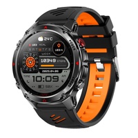 Reloj Inteligente Smartwatch con GPS CRG45 de 2025, Llamadas BT, Batería de 540 mAh, Pantalla Redonda de 1.46", Resistencia al Agua 3 ATM, Monitoreo de Salud y Brújula Deportiva
